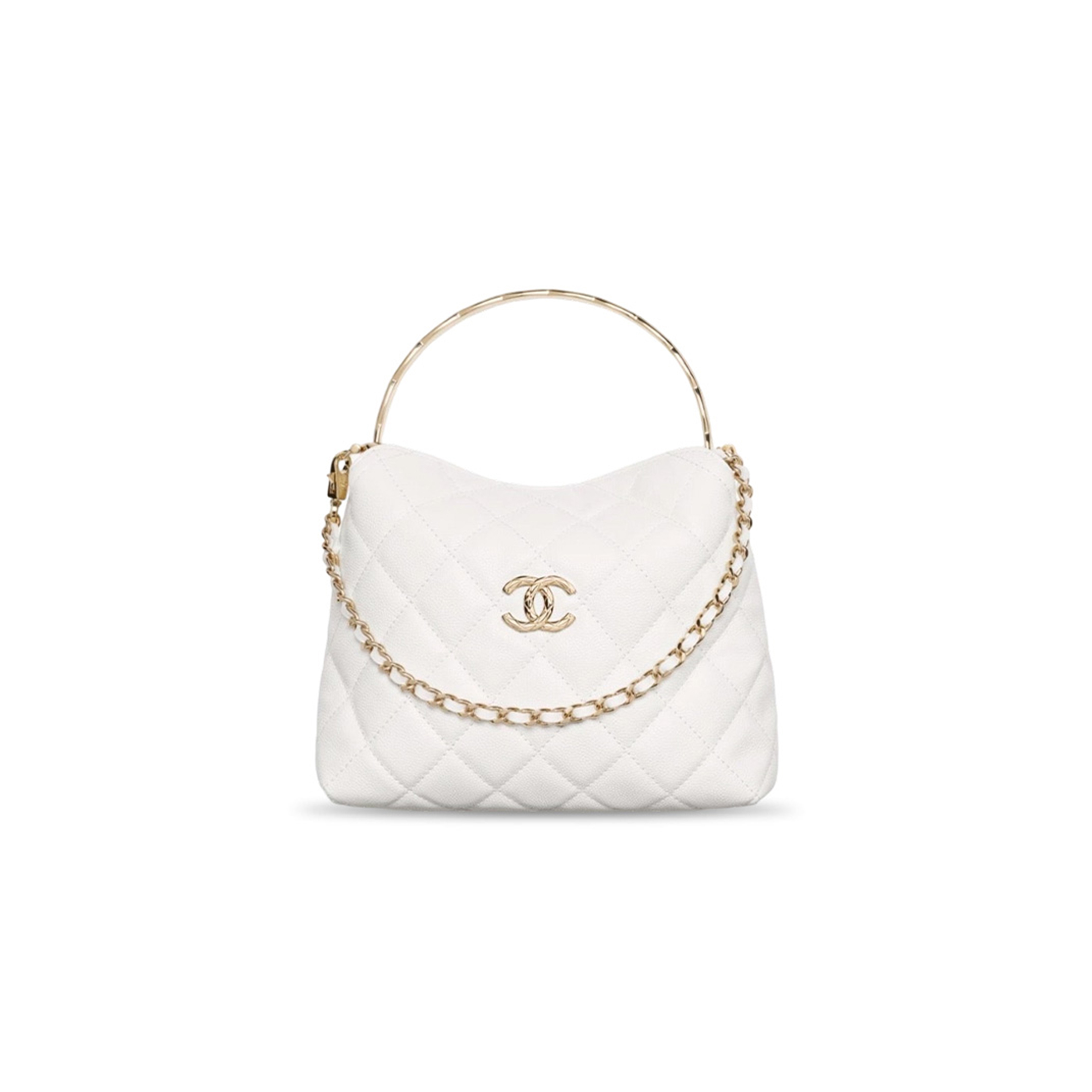 CHANEL MASTER 25S COCO CRUSH HANDLE LUNCH BOX BAG AP4591 (18.5*14.5*7cm)